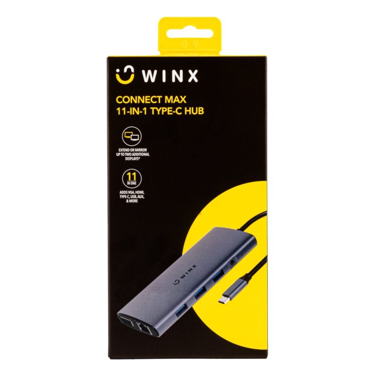 WINX CONNECT MAX 11-in-1 Type-C Hub