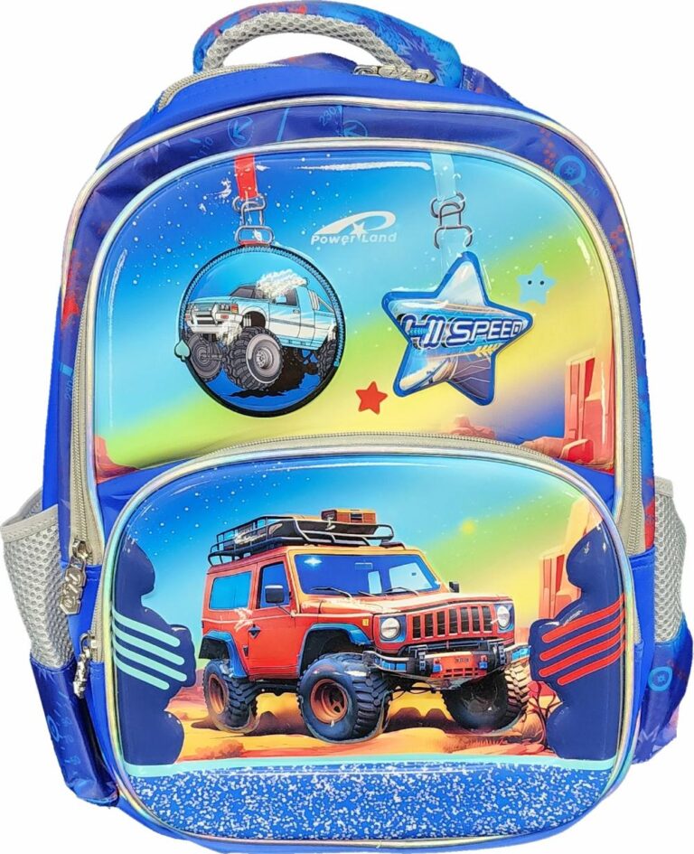 16 3D CAR KIDS BACKPACK