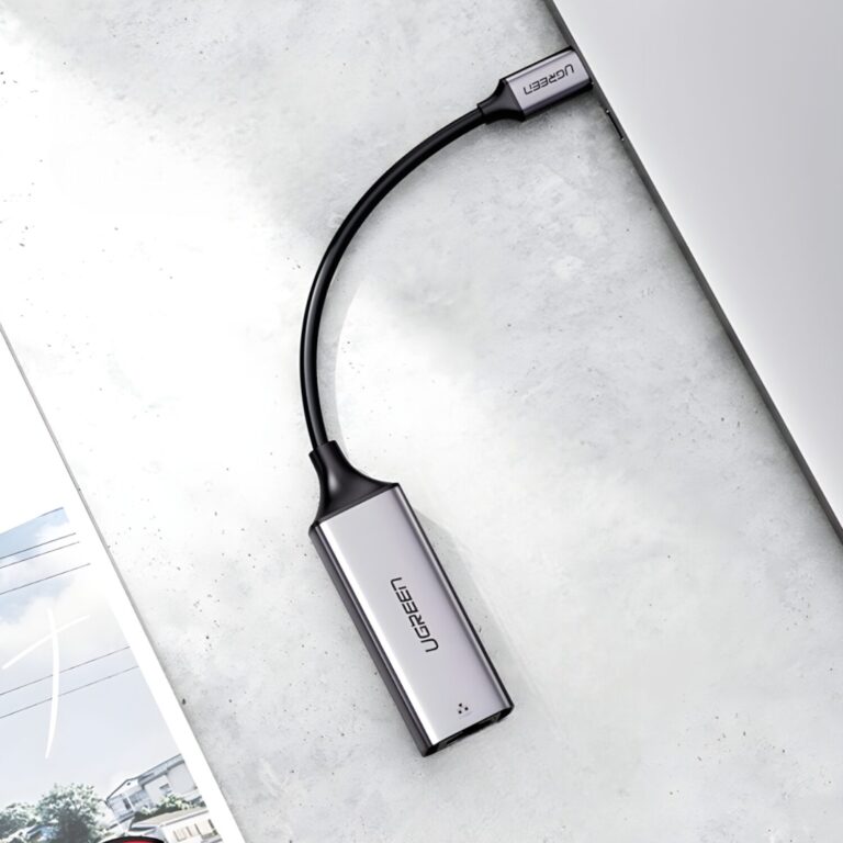 UGREEN CM199-50737 Type-C to Gigabit Ethernet Adapter - Silver