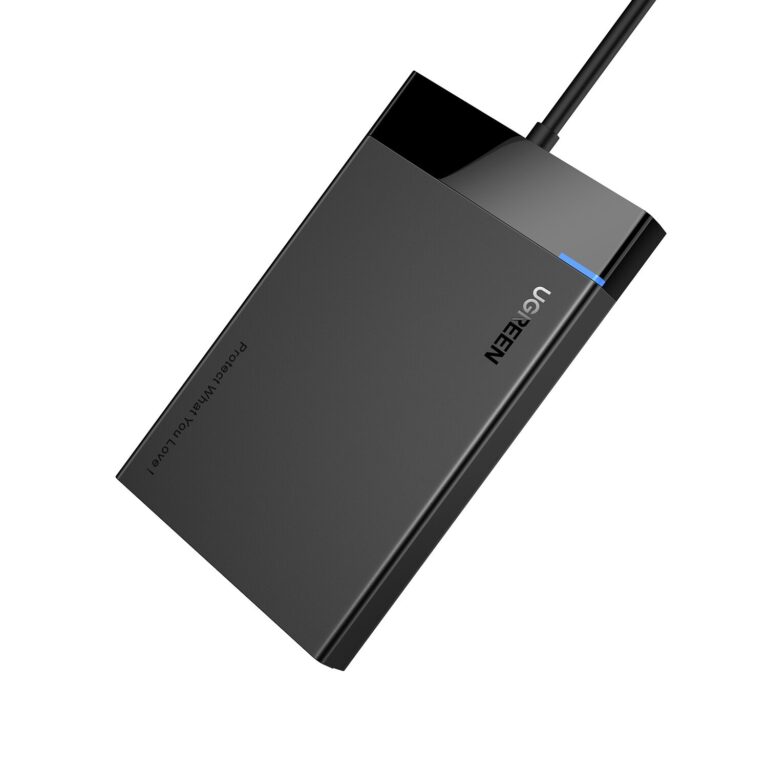 UGREEN USB 3.0 to 2.5? SATA Hard Drive Enclosure (Non-Detachable Cable)