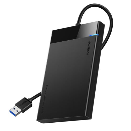 us280-50568-wr-03.jpg UGREEN USB 3.0 to 2.5? SATA Hard Drive Enclosure (Non-Detachable Cable)