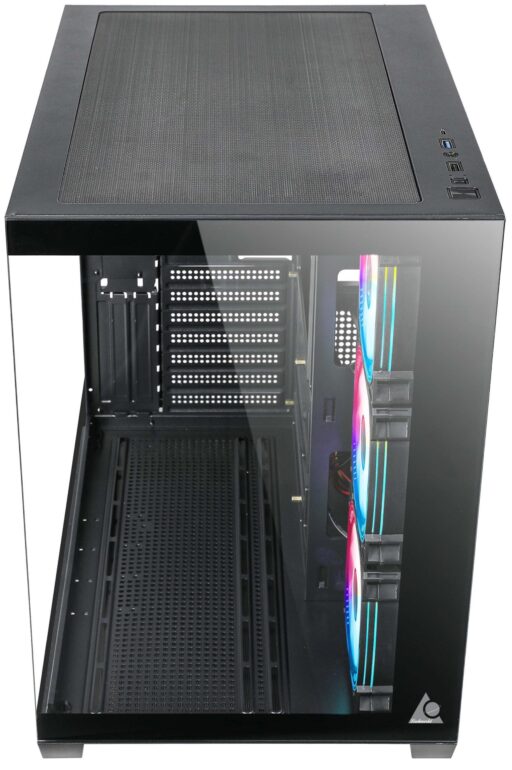 BLACK GAMING CASE NO PSU