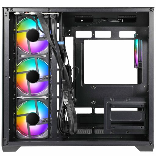 BLACK GAMING CASE NO PSU