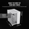 3000D RGB AIRFLOW White Mid-Tower PC Case