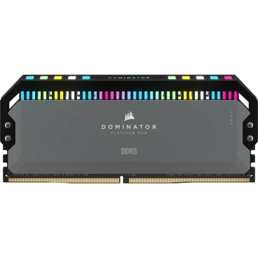 CORSAIR DOMINATOR RGB DDR5 32GB (2 x 16GB) DDR5 6000 CL30-36-36-76 1.40V Intel XMP & AMD EXPO - GREY.