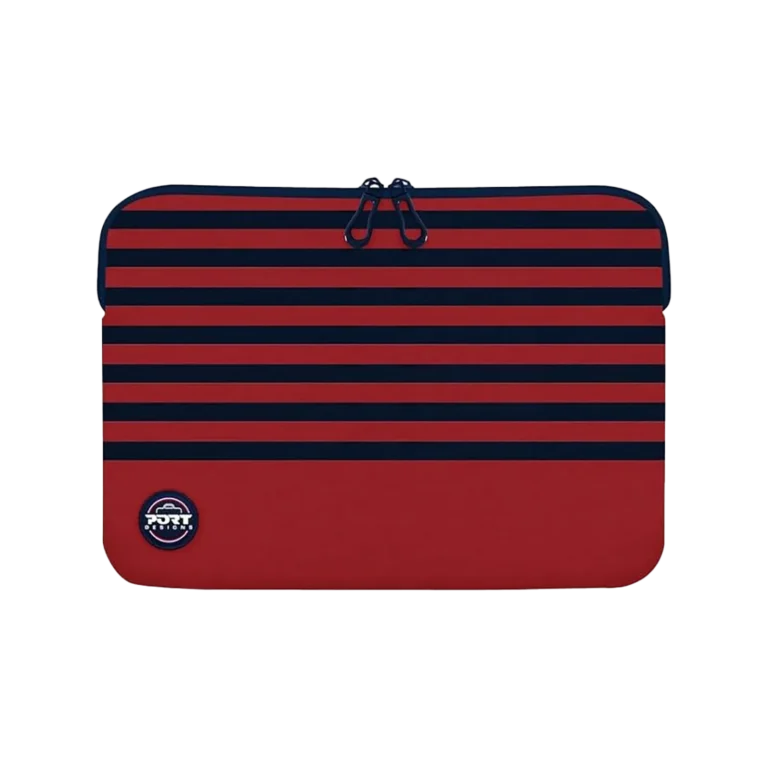 Port LA Mariniere Memory Foam 14 Red Sleeve