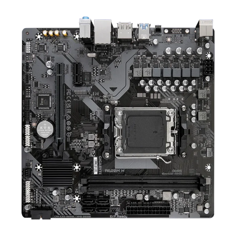 GIGABYTE AMD A620 Chipset for AMD AM5