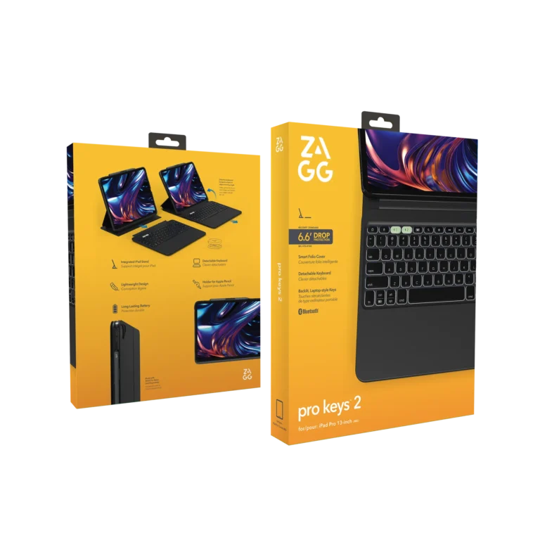 ZAGG-KB-Pro Keys 2-Apple-iPad Pro 13 (M4)-Black-UK