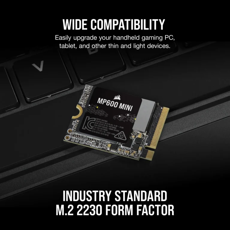 Corsair MP600 MINI 2TB M.2 NVMe PCIe Gen. 4 x4 SSD