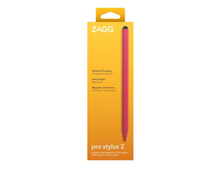 ZAGG-Pro Stylus 2-Universal Stylus-Pink- Wirelessly charged