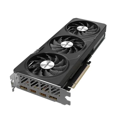 GIGABYTE nVidia GeForce RTX 4060 Gaming OC - 8GB GDDR6; 128-Bit Memory Bus; 2x HDMI; 2x DisplayPort; Min 450W PSU.