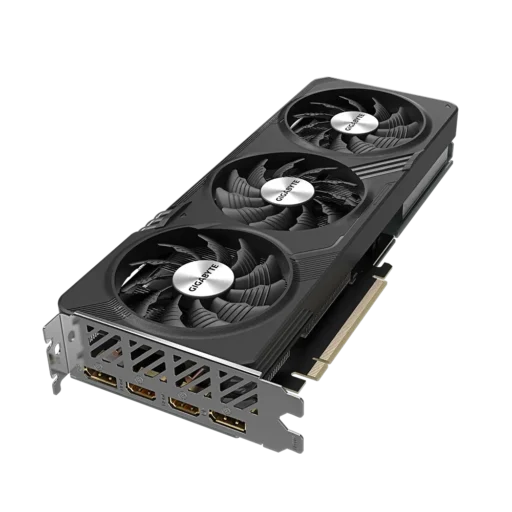 GIGABYTE nVidia GeForce RTX 4060 Gaming OC - 8GB GDDR6; 128-Bit Memory Bus; 2x HDMI; 2x DisplayPort; Min 450W PSU.
