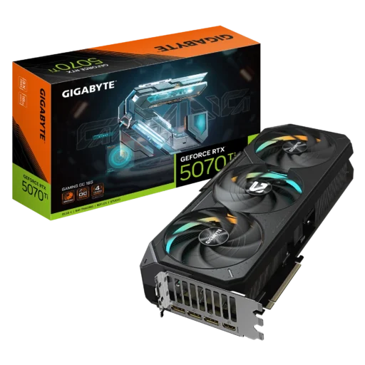 GIGABYTE nVidia GeForce RTX? 5070Ti GAMING OC - 16GB GDDR7 HDMIx1/DPx3
