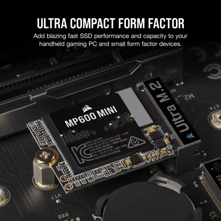 Corsair MP600 MINI 2TB M.2 NVMe PCIe Gen. 4 x4 SSD