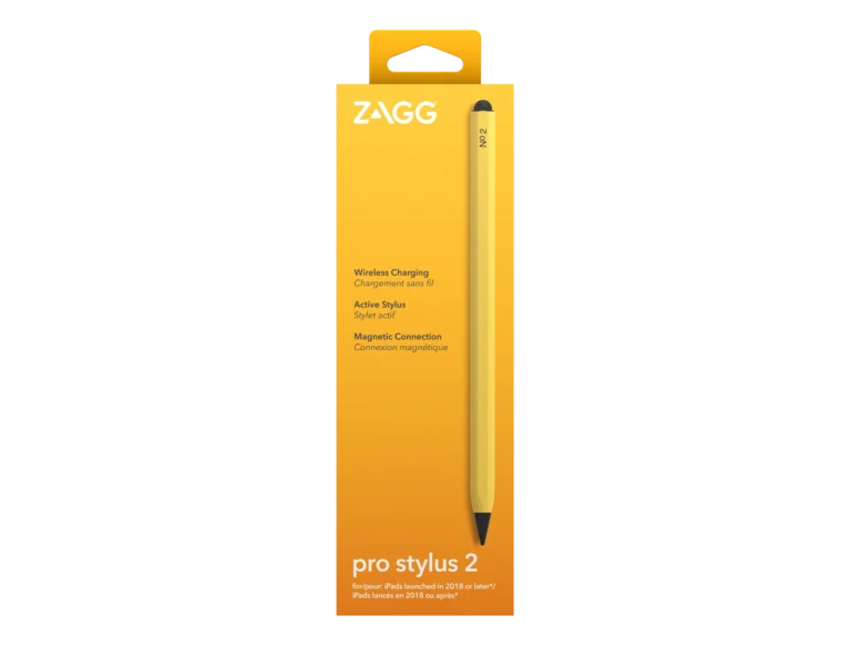 ZAGG-Pro Stylus 2-Universal Stylus-Yellow- Wirelessly charged