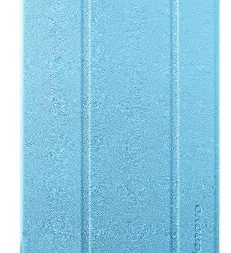 LENOVO A7-30 FOLIO CASE AND FILM - BLUE