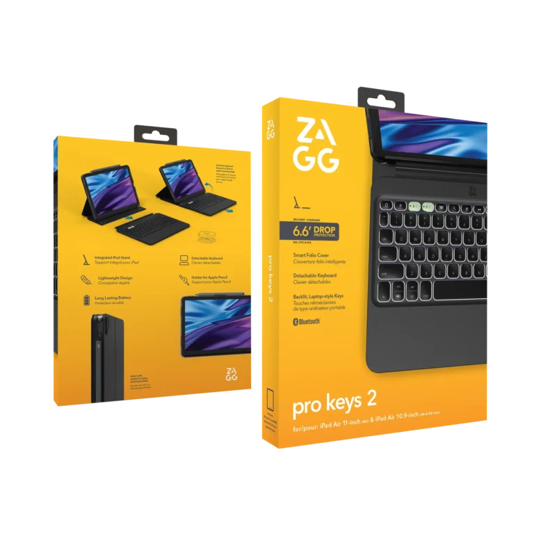 ZAGG-KB-Pro Keys 2-Apple-iPad Air 11 (M2)-Black-UK