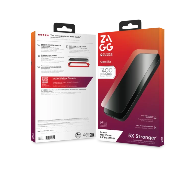 InvisibleShield Glass Elite Apple iP16 Pro Max Screen