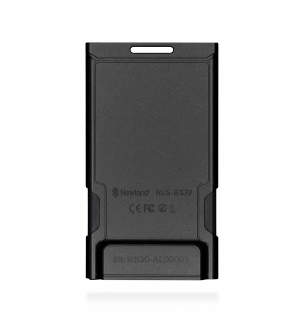 Wireless data collector. Flat design with 2D reader and BT 5.0. Includes neck lanyard