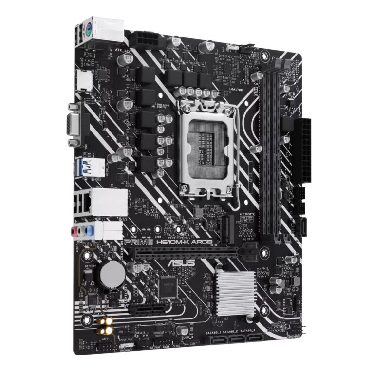 Asus PRIME H610M-K ARGB Intel LGA1700 M-ATX Motherboard