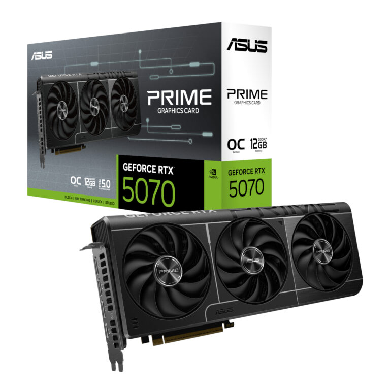 ASUS PRIME GeForce RTX? 5070 12GB GDDR7 OC 12GB Graphics Card