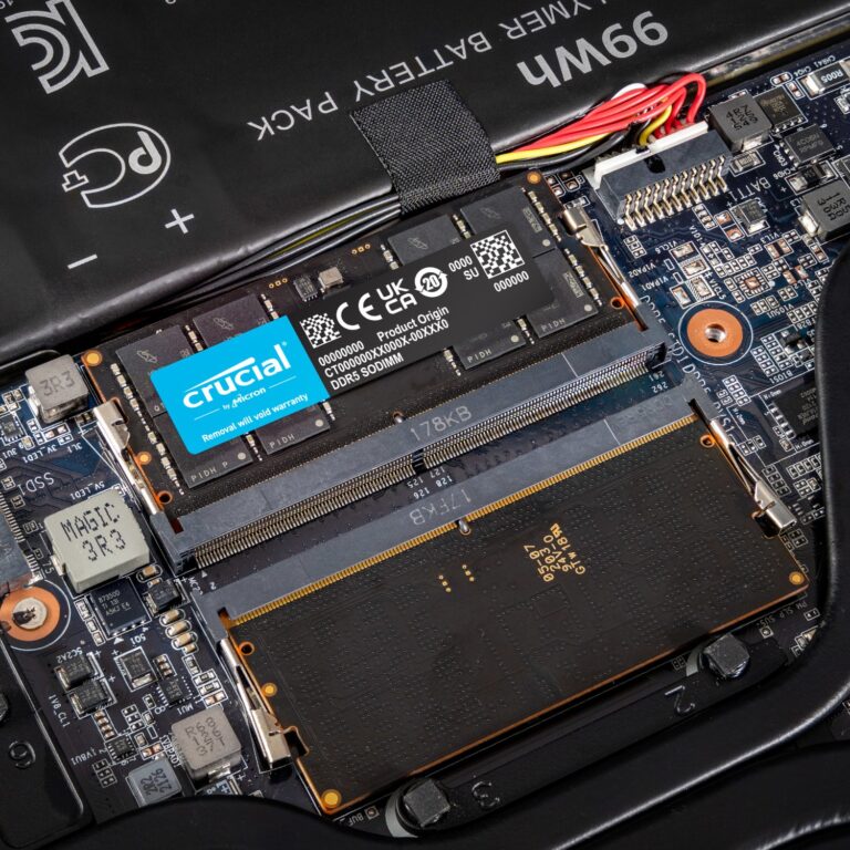 Crucial 64GB 5600MHz DDR5 SODIMM Notebook Memory