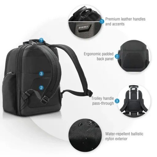 EVERKI EKP127B VERSA 2 15'' NOTEBOOK PACK