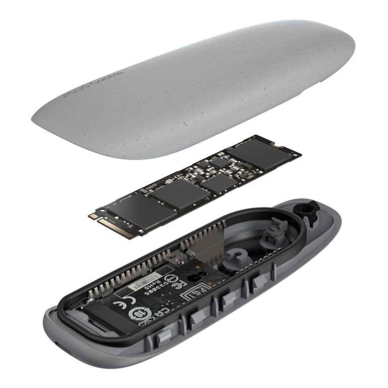 Asus Cobble M.2 SSD Enclosure - Grey