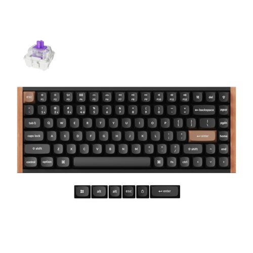 Keychron K2 HE Wireless Special Edition Magnetic Custom Keyboard | NEBULA Switch ? Black