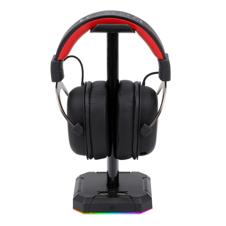 Redragon HA300 Scepter Pro RGB Headset Stand with USB Hub (4 x USB 2.0
