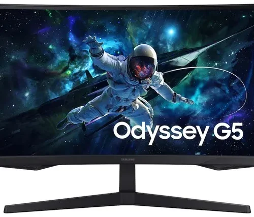 Samsung LS32CG552 32'' Odyssey G5 QHD Curved Monitor; 16:9; 1000R; 2560x1440 resolution; 165Hz; 2500:1 Static; 1ms (MPRT); 178ø/