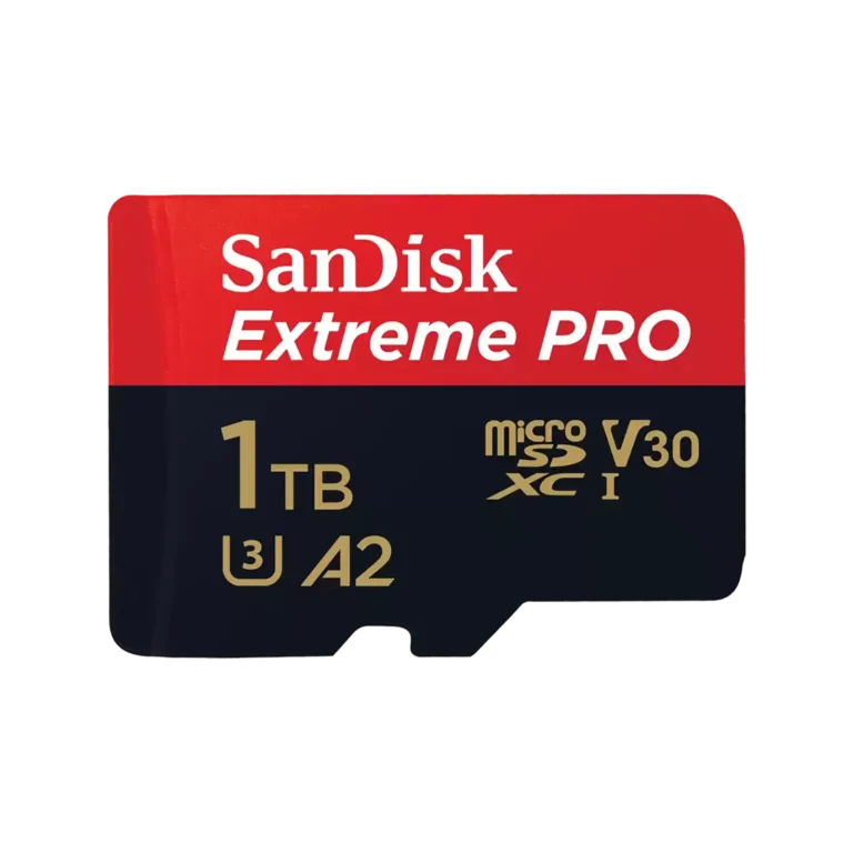 Sandisk Extreme Pro 1TB 4K Video MicroSDXC Card with Adapter