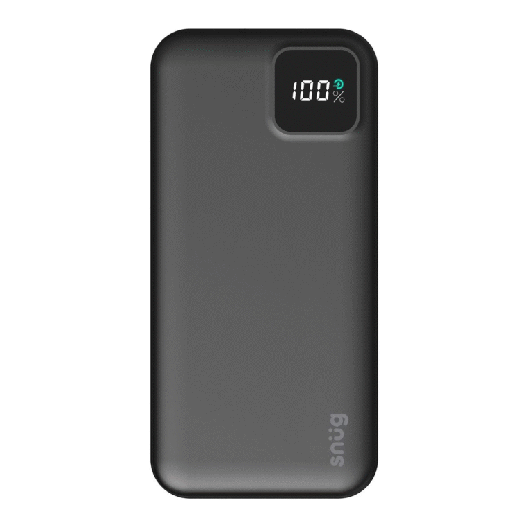 Snug 10000mah sqr dig PD Powerbank-Black