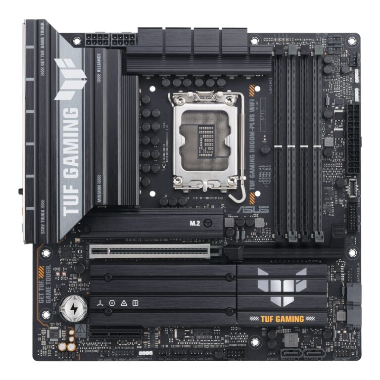 Asus TUF Gaming B860M-Plus Wi-Fi M-ATX Motherboard ? Intel LGA1851