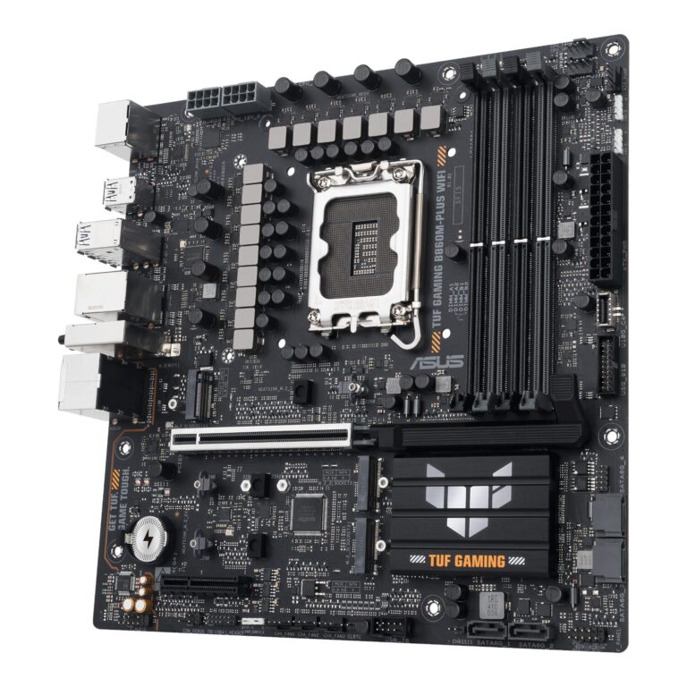 Asus TUF Gaming B860M-Plus Wi-Fi M-ATX Motherboard ? Intel LGA1851