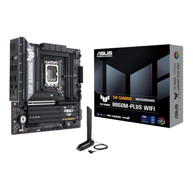 Asus TUF Gaming B860M-Plus Wi-Fi M-ATX Motherboard ? Intel LGA1851