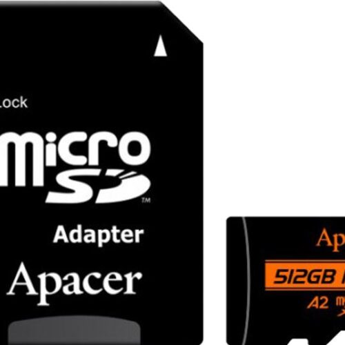 Apacer 512GB Micro-SD Class10 V30 Memory Card