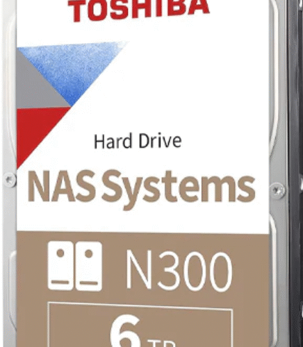 Toshiba 6TB N300 NAS 3.5 Inch SATA Hard Drive