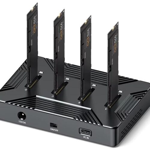 FOUR BAY SSD DOCK WITH CLONE