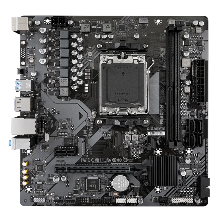 GIGABYTE AMD A620 Chipset for AMD AM5