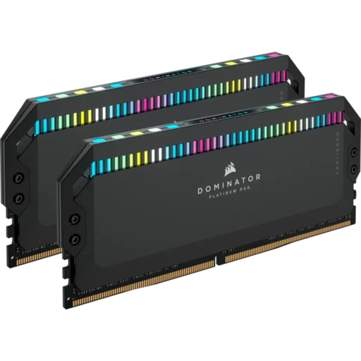 CORSAIR DOMINATOR RGB DDR5 32GB (2 x 16GB) DDR5 6000 CL30-36-36-76 1.40V Intel XMP & AMD EXPO - GREY.