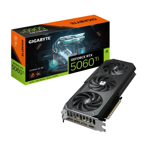GIGABYTE nVidia GeForce RTX 5060Ti GAMING OC 8GB - 8GB GDDR7
