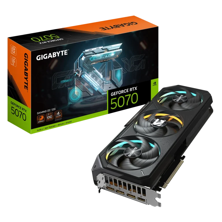 f18d57bed35f8dc6edcdaf70b6d9a0952714b153.webp GIGABYTE nVidia GeForce RTX? 5070 GAMING OC - 12GB GDDR7 HDMIx1/DPx3