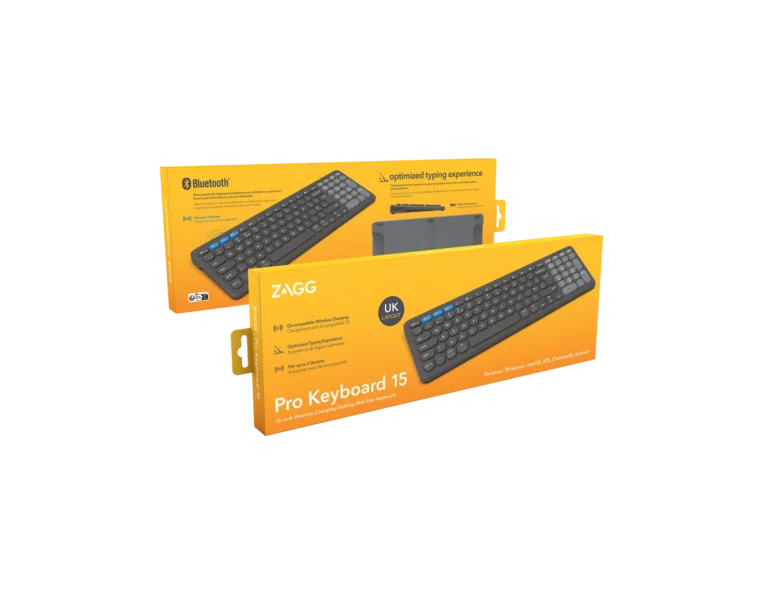 ZAGG Pro Keyboard Mid Size-Charcoal-UK 15''