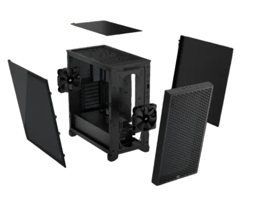 3000D AIRFLOW Black Mid-Tower PC Case
