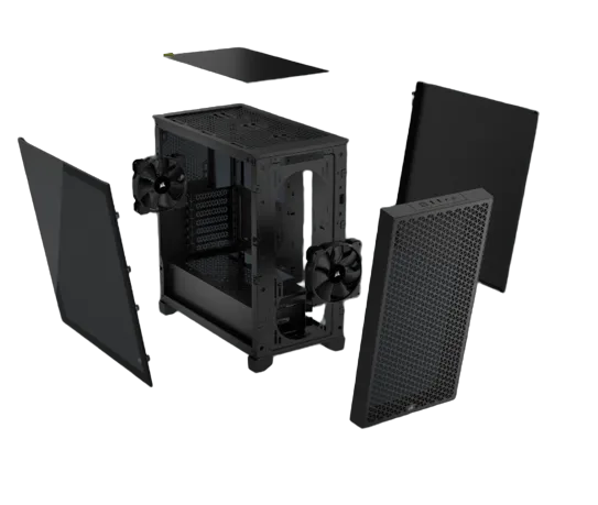 3000D AIRFLOW Black Mid-Tower PC Case