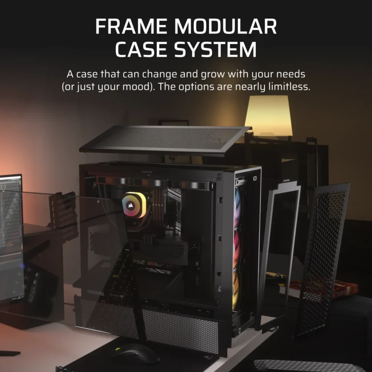FRAME 4000D RS ARGB Black Mid-Tower PC Case