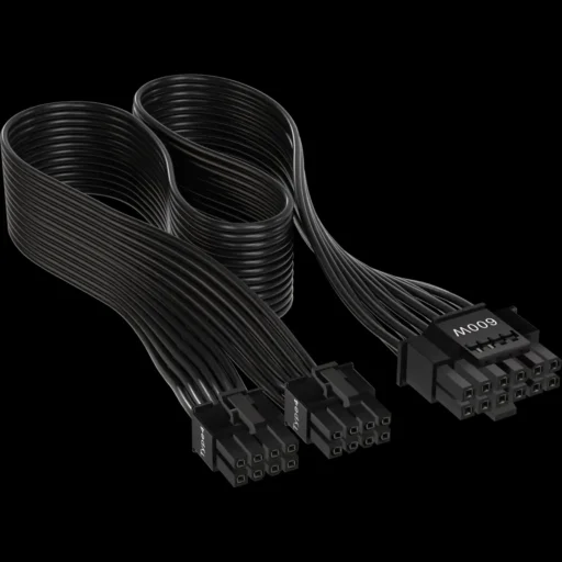 Corsair Premium Individually Sleeved 12+4pin PCIe Gen 5 12VHPWR 600W cable