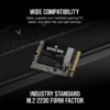 Corsair MP600 MINI 1TB M.2 NVMe PCIe Gen. 4 x4 SSD