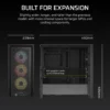 FRAME 4000D RS ARGB Black Mid-Tower PC Case